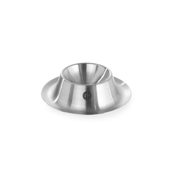 Suport pentru ou fiert, set de 6 bucati, 85x(H)15 mm, inox, Hendi