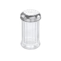 Set 6 dispensere/dozatoare pentru zahar pudra, sticla/inox, Hendi, 335 ml