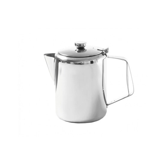 Ibric din inox pentru servire, Hendi, cu capac rabatabil, capacitate 0.6lt