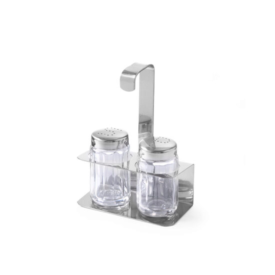 Set 2 recipiente Hendi pentru condimente,100x50x(H)140 mm