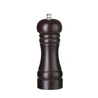 Rasnita pentru piper Hendi, lemn inchis, ø57x(H)165 mm