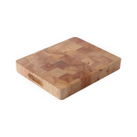 Tocator din lemn de cauciuc de inalta calitate, GN1/2, 265x325x(H)45 mm, Hendi