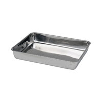 Tava pentru carne, otel inoxidabil, 260x200x(H)48 mm, Hendi
