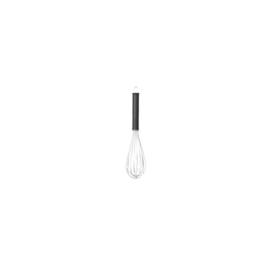 Tel bucatarie tip French, Hendi, cu 8 fire rigide din inox grosime 2 mm, maner polipropilena, lungime 35 cm
