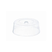 Capac pentru platou tort, Hendi, plastic transparent, diam. 30x(H)11 cm