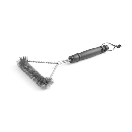 Perie din sarma, Hendi, forma Y, Inox, maner ergonomic, 310x170mm