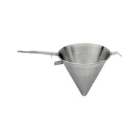 Sita bucatarie conica cu maner, Hendi, inox, 185x350 mm