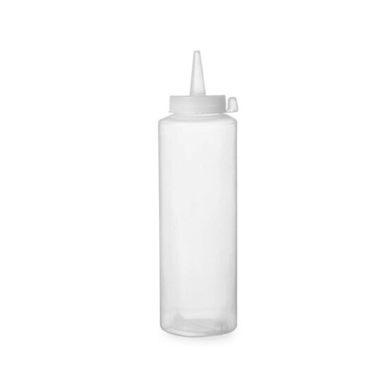 Set 3 x dispenser transparent 0,70 lt, 70x(H)240 mm, polietilena, Hendi