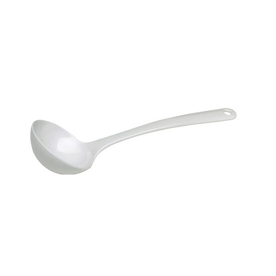 Lingura Hendi pentru sos, alba, 300 mm, 140 ml, plastic rezistent termic