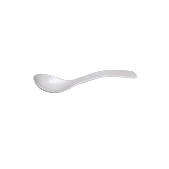 Lingura servire bufet, Hendi, lungime 23.5 mm, 30 ml, alba, plastic SAN rezistent pana la 80 gr C