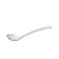 Lingura servire bufet, Hendi, plastic SAN, alba, lungime 33.5 cm, 60 ml