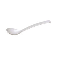 Lingura Hendi pentru salata, plastic SAN, neagra 335 mm 60 ml
