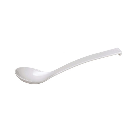 Lingura Hendi pentru salata, plastic SAN, neagra 335 mm 60 ml