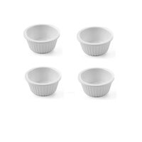 Set 4 ramekine, melamina, 70x70x(H)37 mm, Hendi, ideale pt aperitive si sosuri