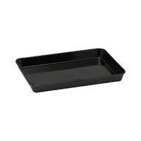 Tava pentru carne si alimente, melamina neagra, 420x280x(H)60 mm, rezistenta la temp -20/+70 gr C, Hendi