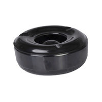 Scrumiera Hendi, neagra, melamina 146 mm