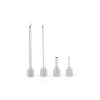 Set 4 duze / varfuri pentru decorare sau umplere prajituri, inox, Hendi