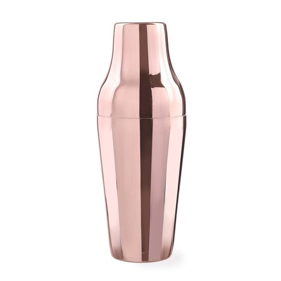 French shaker Hendi  placat cupru, Bar up, 0,6L, ø91x(H)227mm