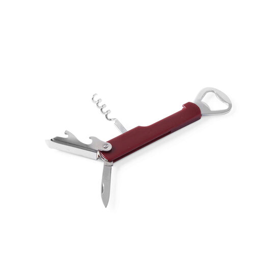 Tirbuson cu 4 functii, 140 mm, otel cromat, maner plastic, Hendi