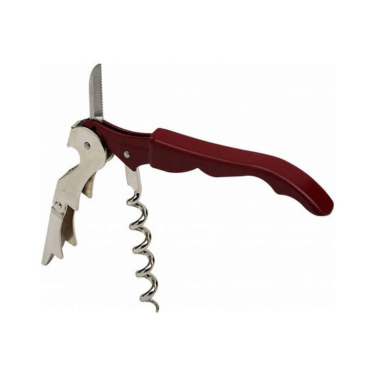 Tirbuson sticle vin si desfacator sticle, 12 cm, otel, Hendi