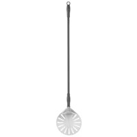Paleta pizza, rotunda,perforata,  din aluminiu, 1200x230mm