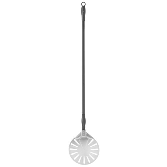 Paleta pizza, rotunda,perforata,  din aluminiu, 1200x230mm