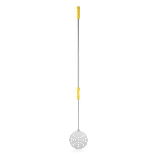 Paleta perforata pizza cu maner telescopic Inox Hendi 220(H)1700 mm