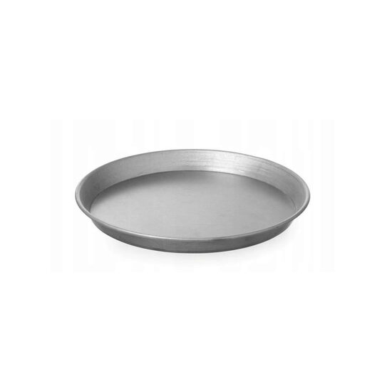 Tava pizza, diametru 260 mm, carbon acoperit cu aluminiu, Hendi, 260x25 mm