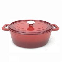 Oala din fonta emailata Hendi, 0.2 litri, 130x100x(H)48 mm