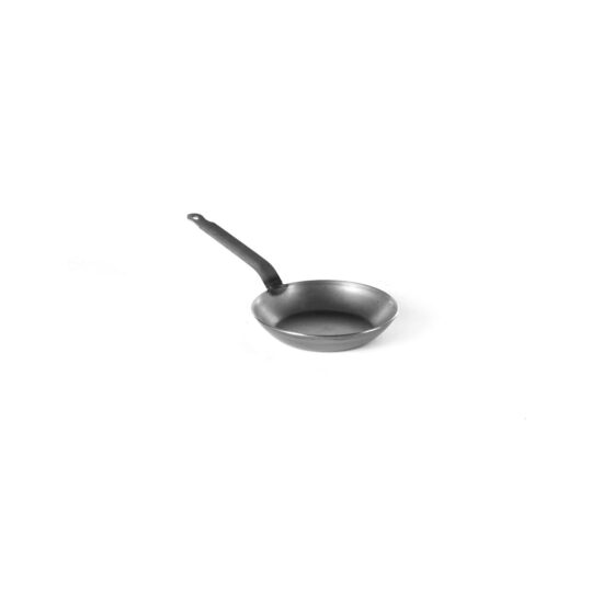 Tigaie clasica din otel laminat, 24 cm diametru x 4,5 cm inaltime,baza 18 cm Hendi