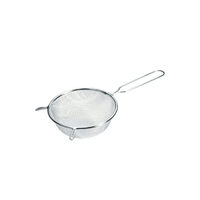 Strecuratoare mare cu maner, inox, Hendi, diametru 24 cm x lungime 41 cm, potrivita si pentru uz profesional