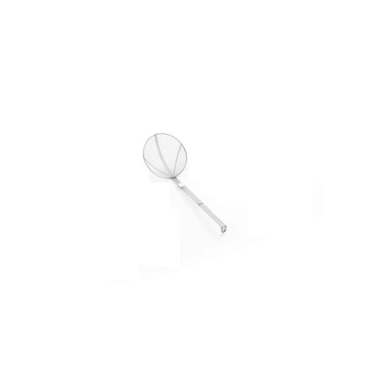 Paleta pentru cartofi prajiti, cu plasa inox, Hendi, 200x510 mm