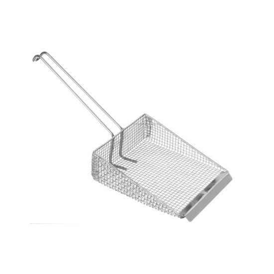 Scafa pentru cartofi prajiti ,inox, cu maner, Hendi, 160x210 mm