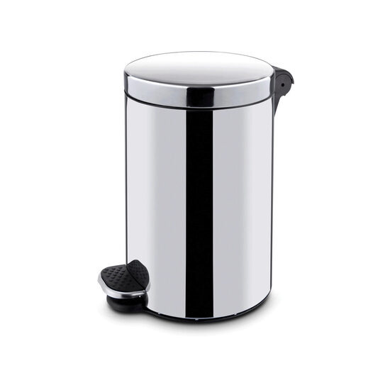 Cos de gunoi rotund cu pedala, inox, 20L, ø300x(H)440mm