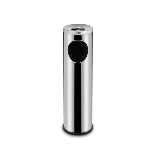 Cos de gunoi cu scrumiera 15 L, dimensiuni ø200x(H)700mm