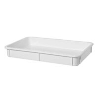 Cutie de aluat de pizza, AmerBox, Profi Line, Alb,Hendi, 600x400x(H)80mm