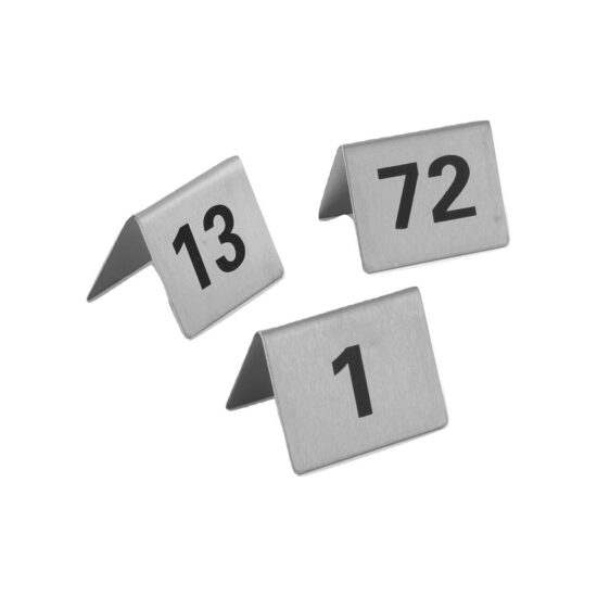 Semn Hendi pentru masa - numere 37-48, 55x52x(H40 mm
