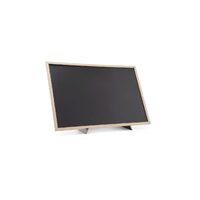 Tabla neagra cu suport si rama de lemn 300x400 mm Hendi