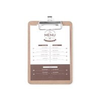 Clipboard pentru meniu 185x245 mm Hendi