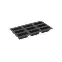 Forma pentru copt din silicon 325x176 mm, Hendi, cu 9 forme Mini-Cake 80x30x(H)33 mm