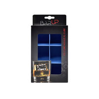 Forma din silicon durabil pentru cuburi de gheata XL, Hendi, 5x5x(H)5 cm, potrivita si pentru uz profesional