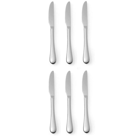 Set 6 x cutite desert, inox, (L) 205 mm, finisaj oglinda, Hendi Profi Line