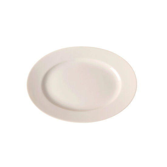 Platou Hendi oval 310x220 mm, portelan, gama GOURMET