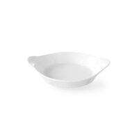 Vas cuptor, Hendi, 185x152x(H)40 mm, din portelan ultra-rezistent pana la 600 gr C, potrivit si pentru microunde