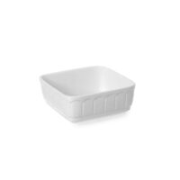 Vas Hendi rustic patrat cuptor 165x165x(H)70 mm, portelan
