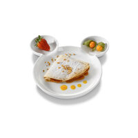Farfurie pentru copii model "Ursulet", Hendi, portelan, 250x25 mm