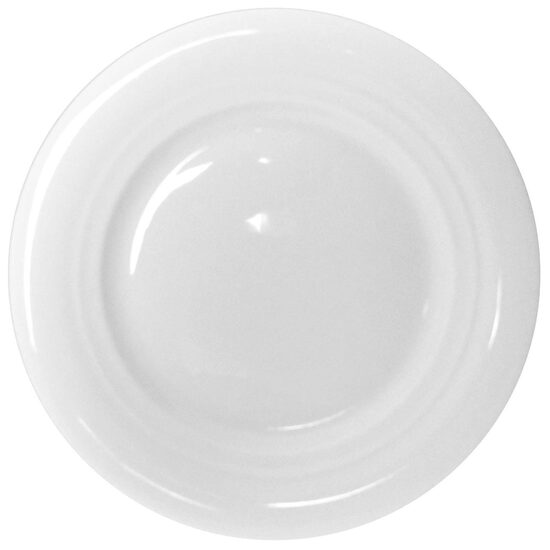 Farfurie Hendi pentru cestile de cafea sau cappuccino, portelan alb, rezistenta la impact, diametru 21 cm, gama Moskau