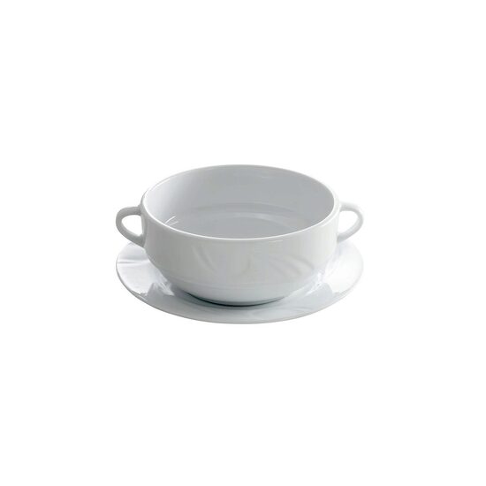 Farfurie pentru Bol Hendi supa - 120 mm, portelan, gama Hendi EXCLUSIV