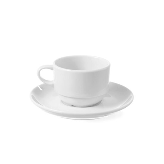 Cana portelan alb, Hendi, 0.17 L, 80 mm