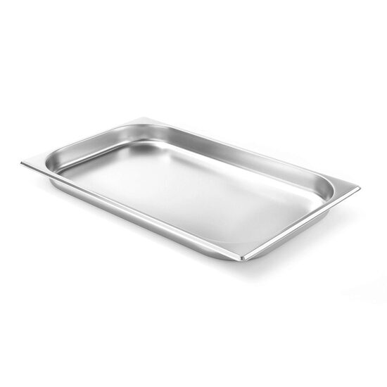 Tava Gastronorm GN 1/1, 40 mm, 5 lt , inox, gama Hendi Budget Line
